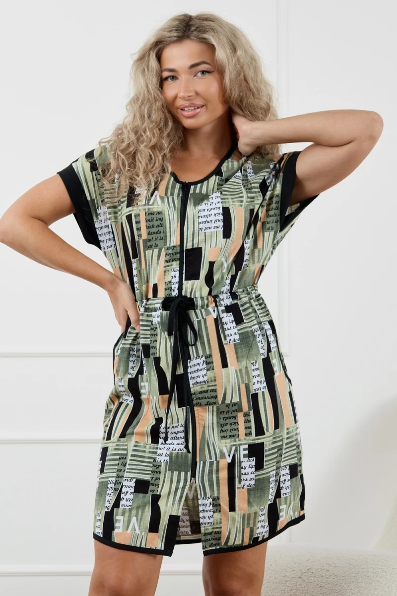 Халат 36984 (зеленый)