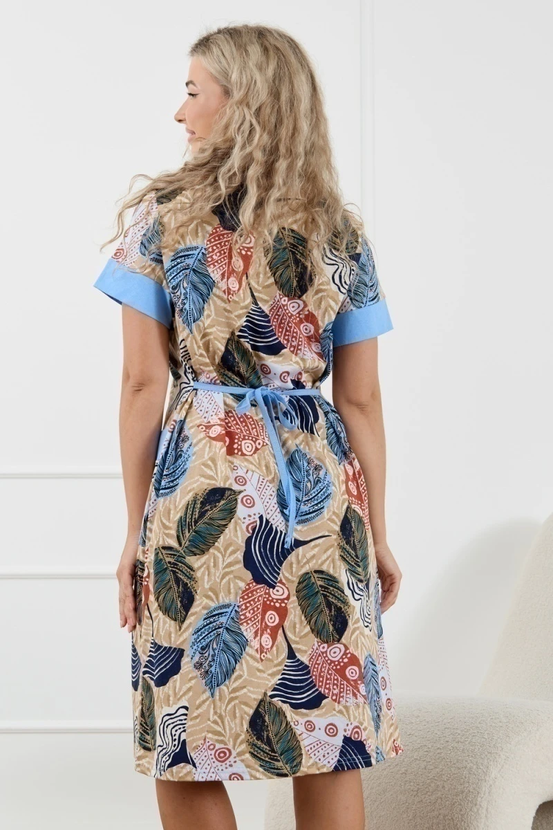 Халат 36978 (голубой)