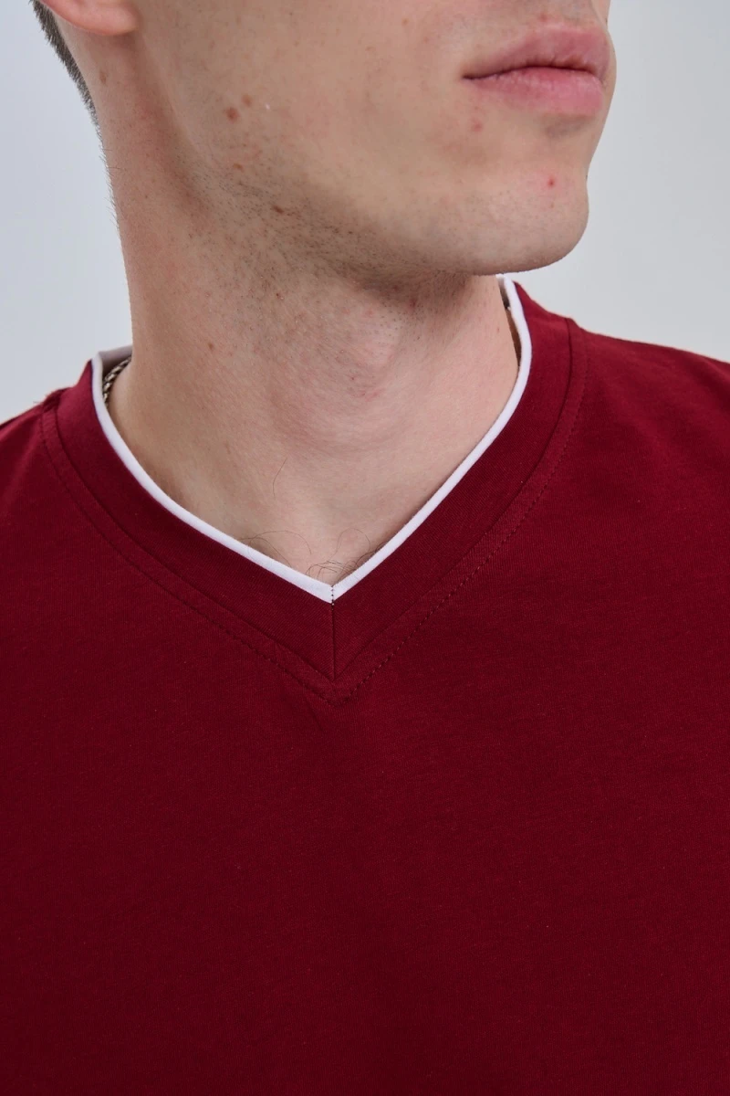 Футболка 14490 (бордо)