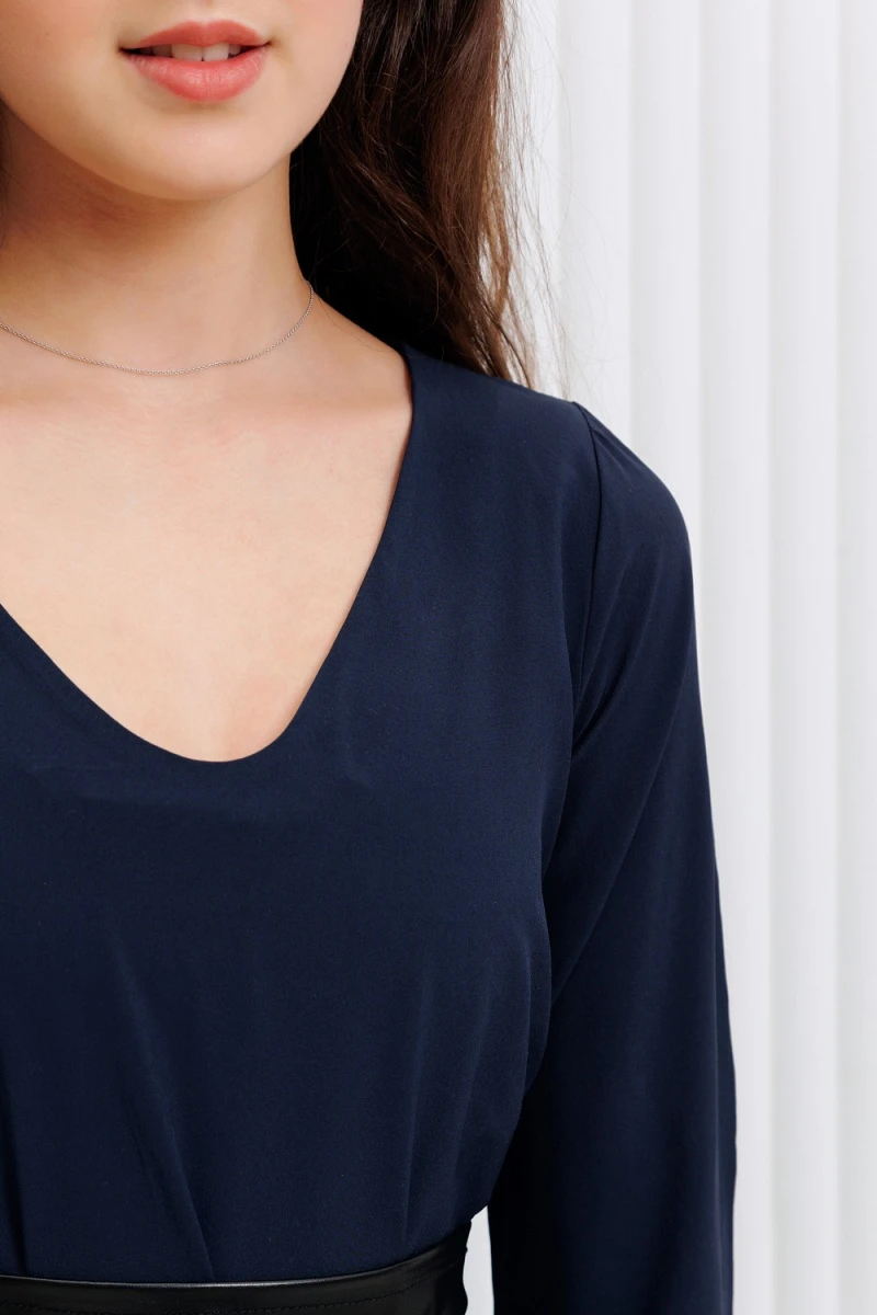 Платье 145 (темно-синий)