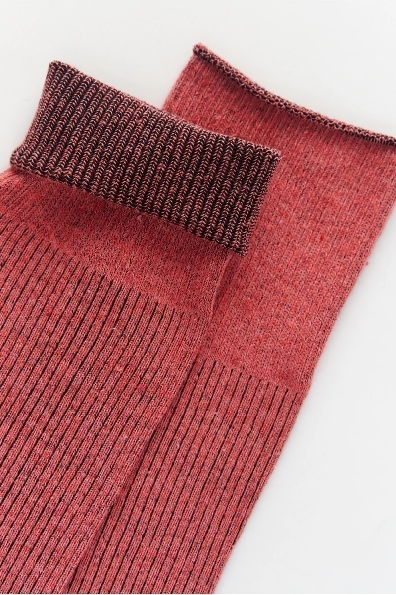 Гольфы Ретро (набор 2 пары) (коралл)