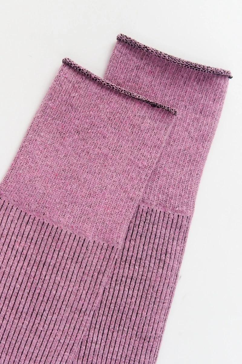 Гольфы Ретро (набор 2 пары) (лиловый)