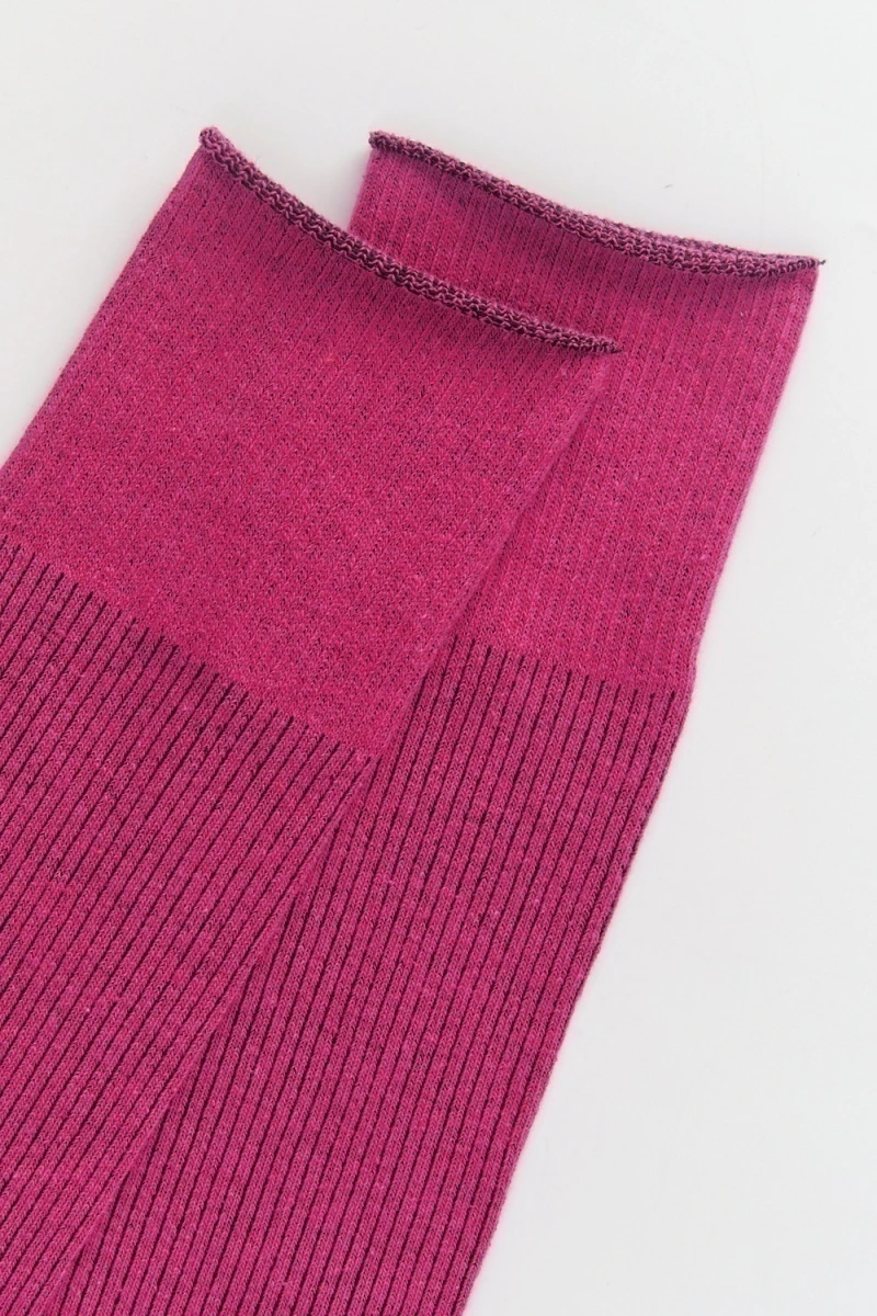 Гольфы Ретро (набор 2 пары) (фуксия)