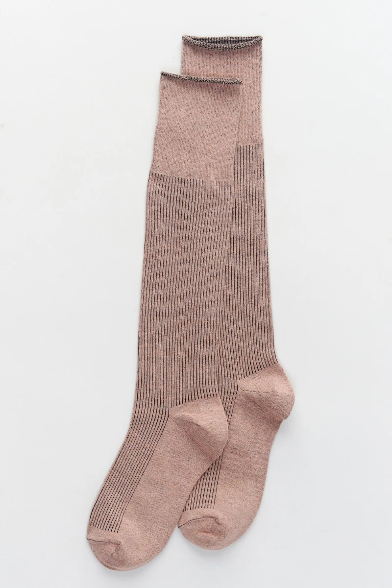 Гольфы Ретро (набор 2 пары) (пудра)