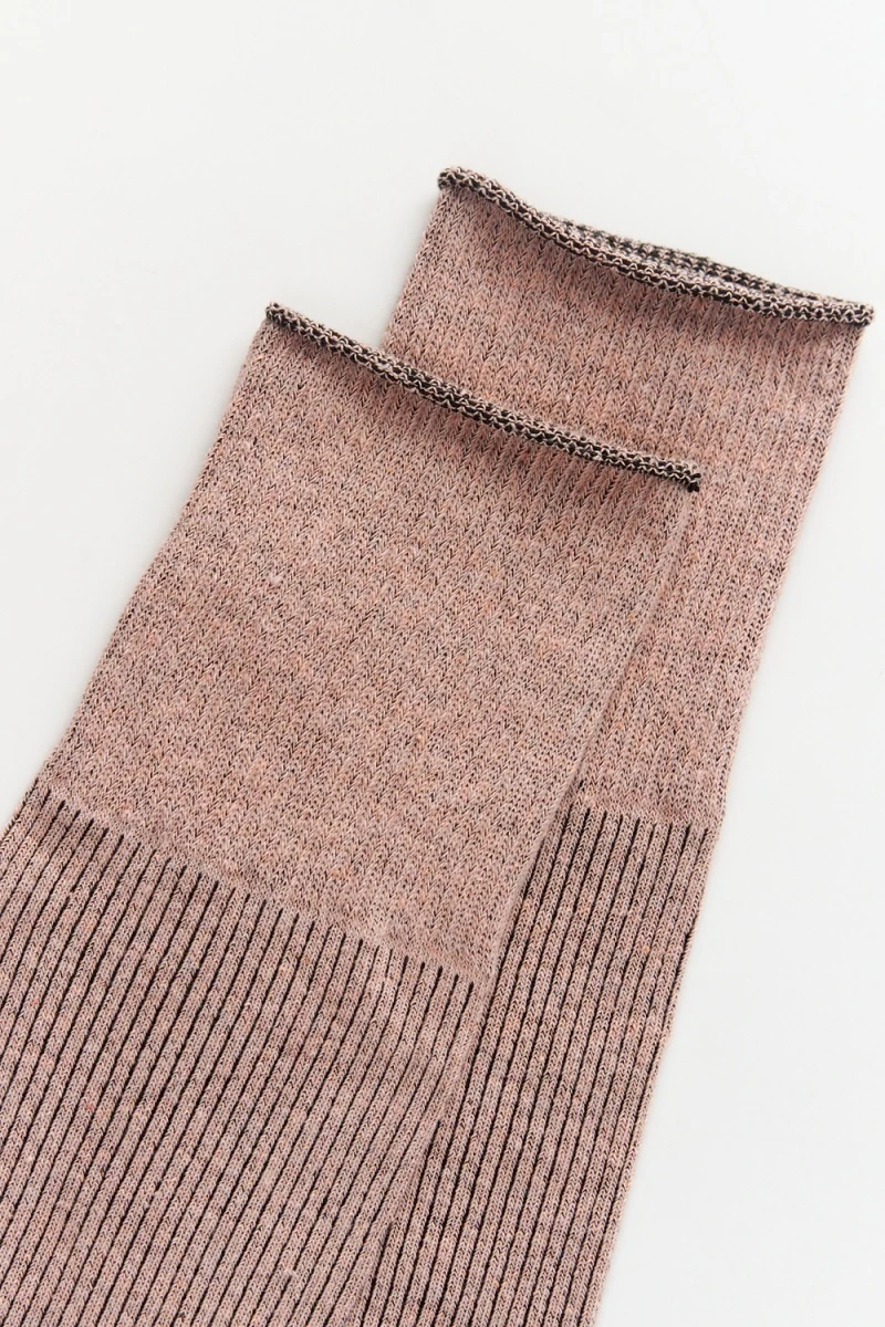 Гольфы Ретро (набор 2 пары) (пудра)