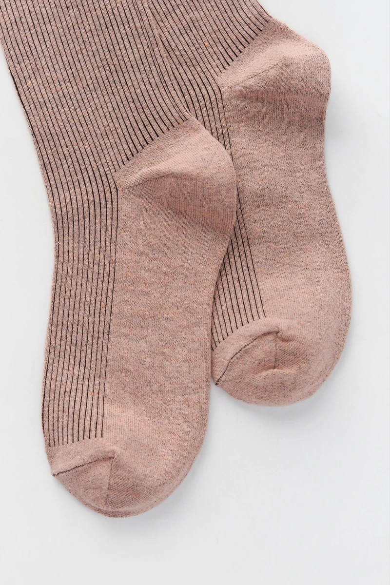 Гольфы Ретро (набор 2 пары) (пудра)