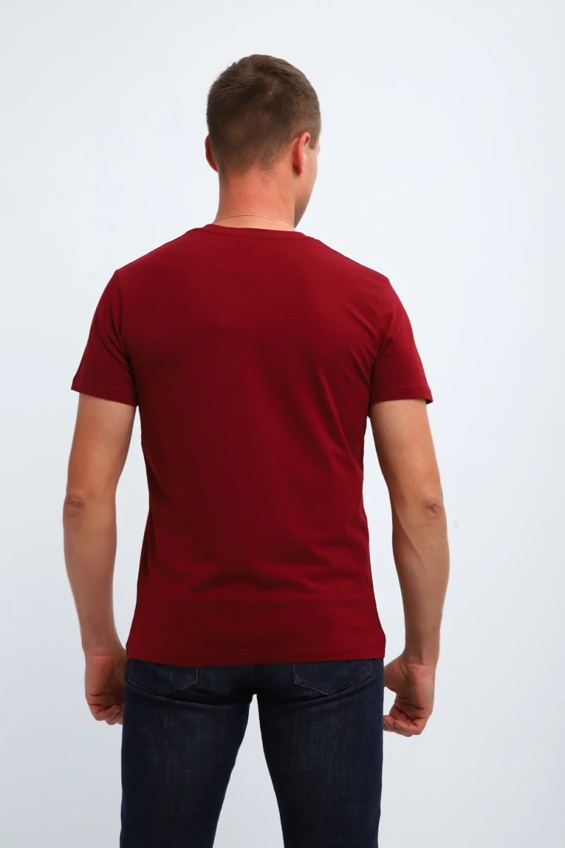 Футболка 058 (бордовый)