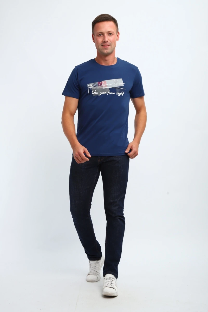 Футболка 058 (индиго)