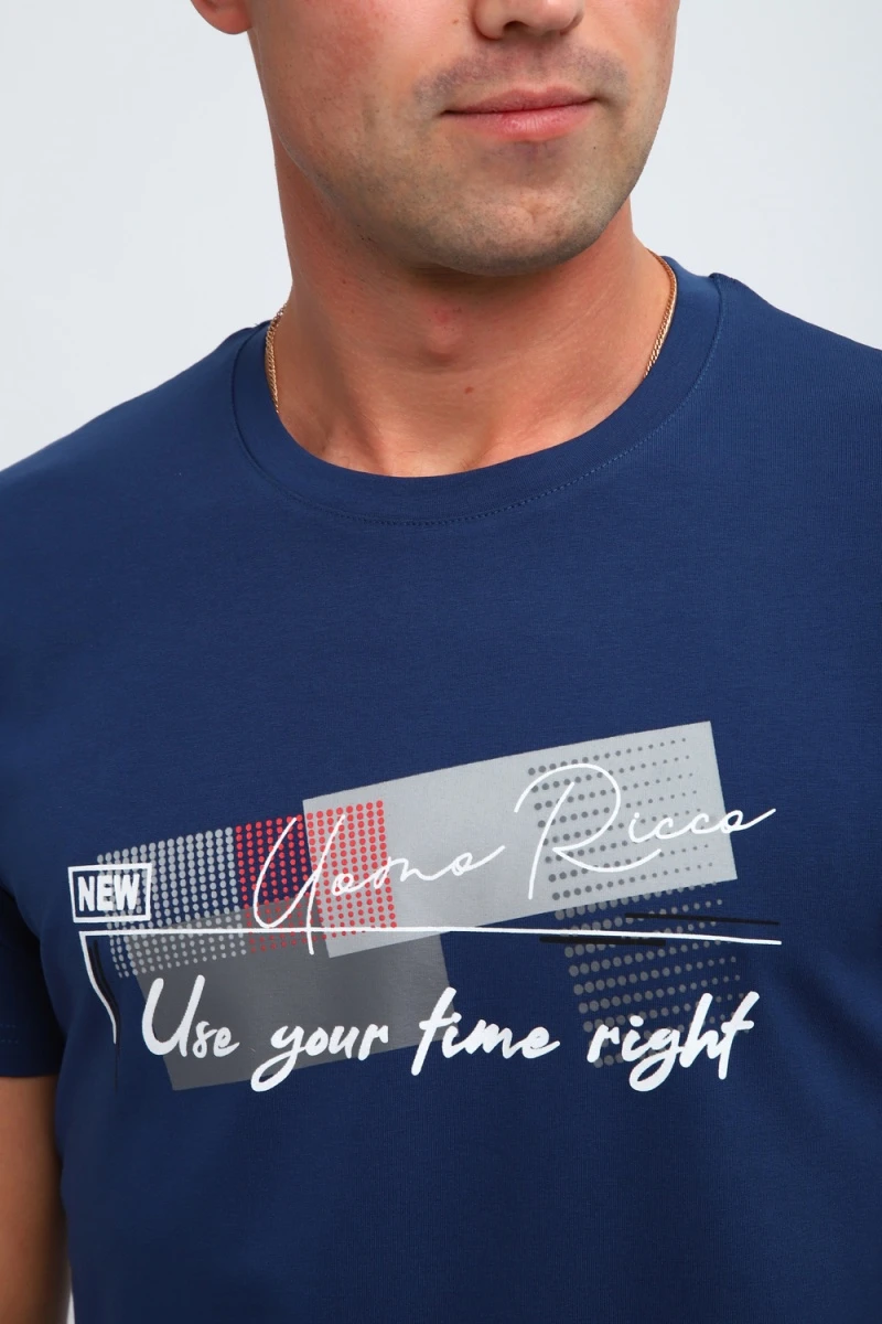 Футболка 058 (индиго)