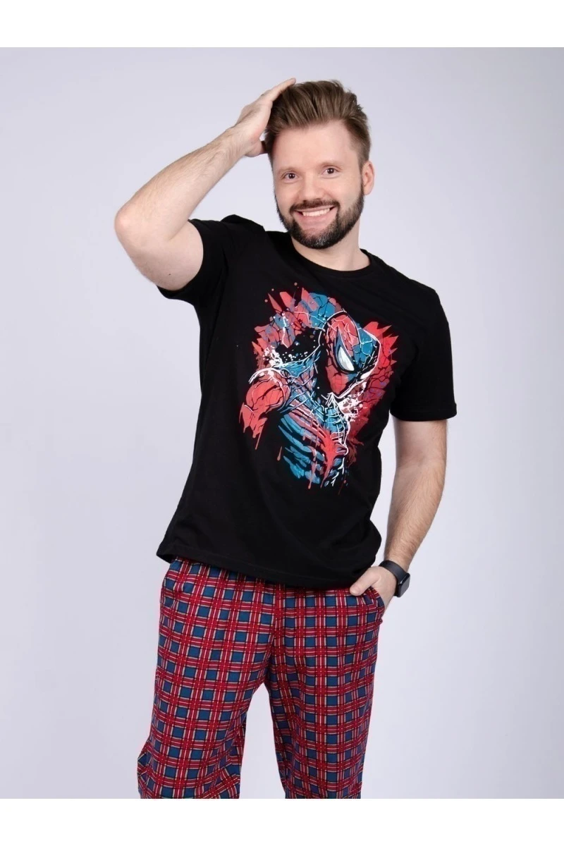 Пижама с брюками Джейсон (черный)