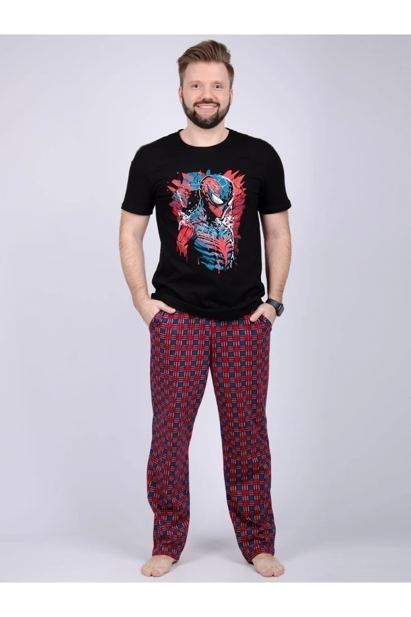 Пижама с брюками Джейсон (черный)