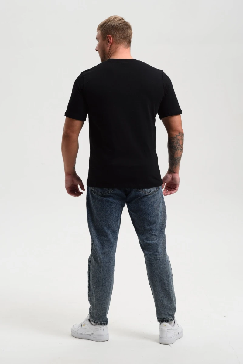 Футболка 8539 (черный+сладкое)