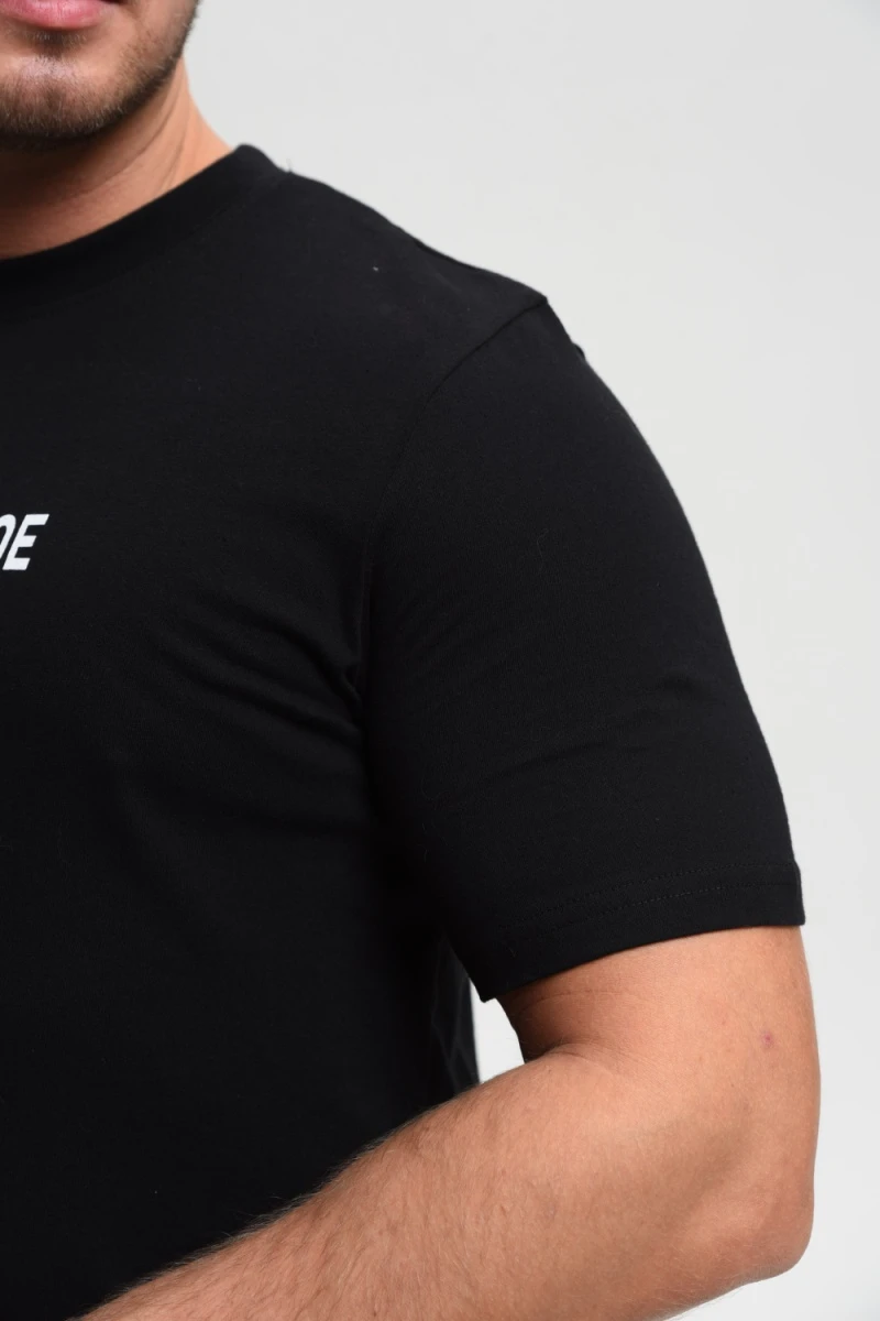 Футболка 8539 (черный+сладкое)