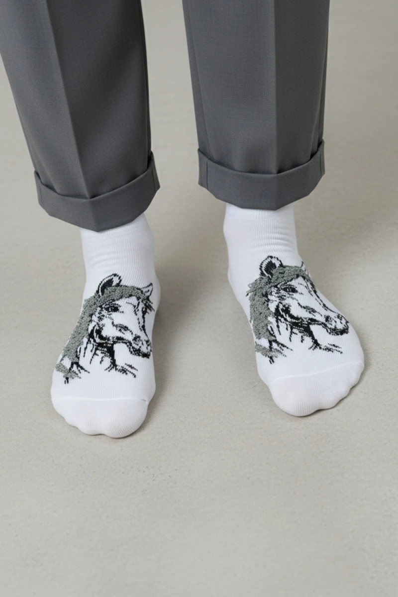 Носки стандарт Подкова (набор 2 пары) (белый)