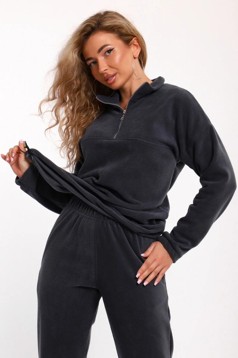 Костюм с брюками 060 (серый)