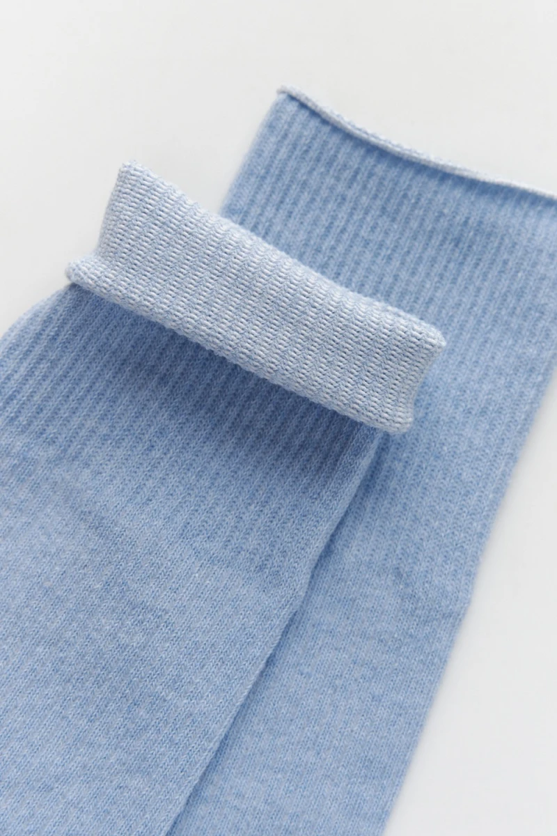 Гольфы Ретро (набор 2 пары) (голубой)