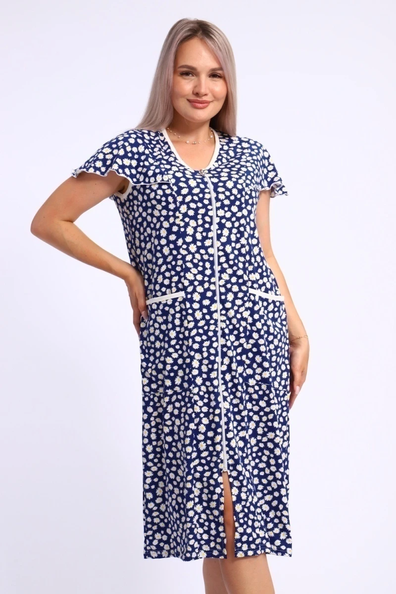 Халат 274 (темно-синий)