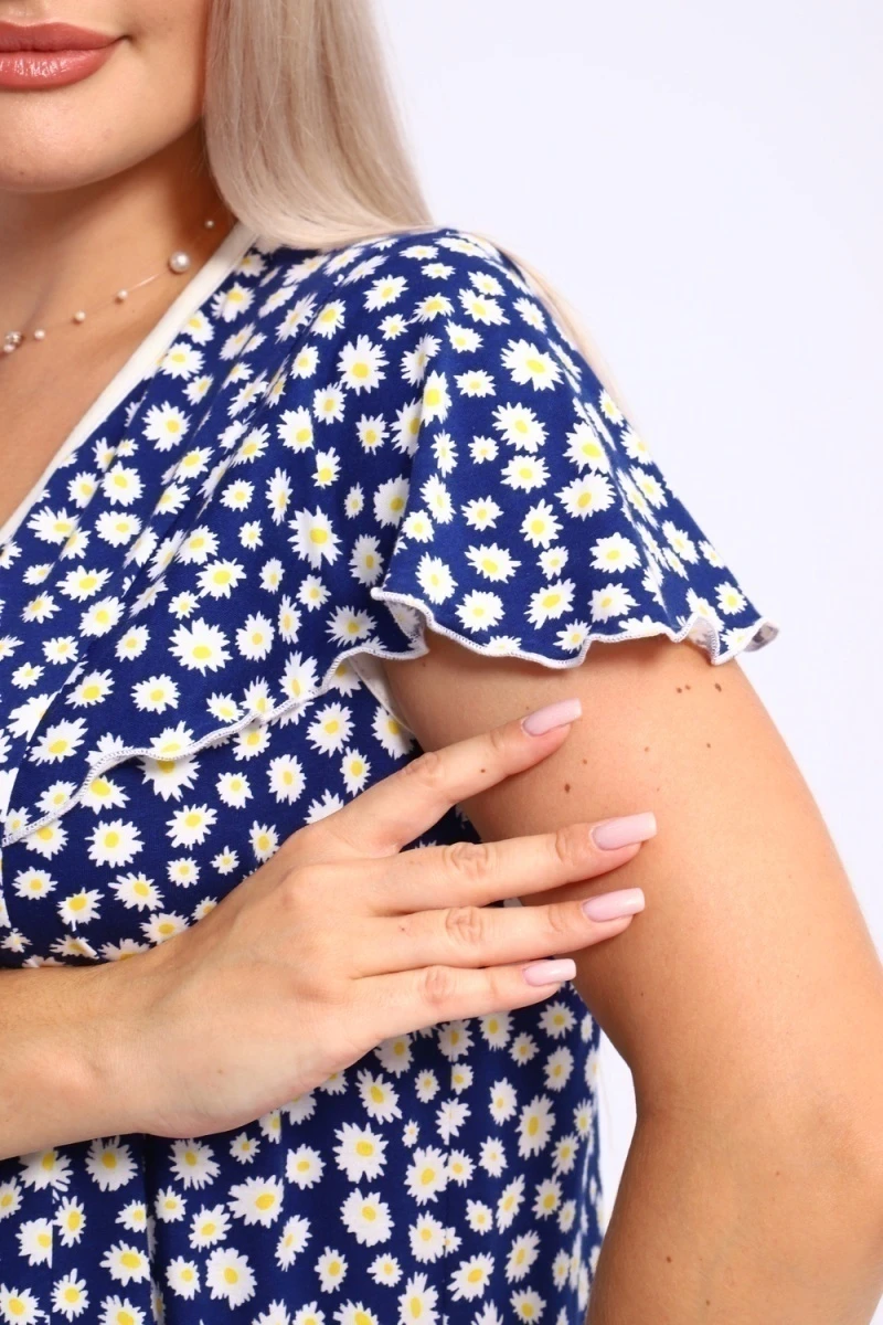 Халат 274 (темно-синий)