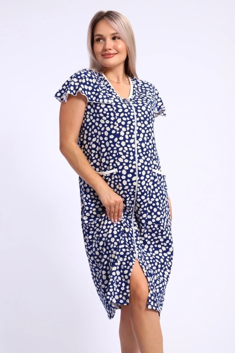 Халат 274 (темно-синий)