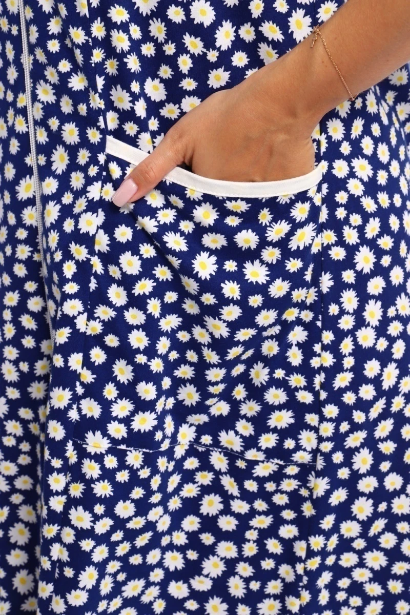 Халат 274 (темно-синий)