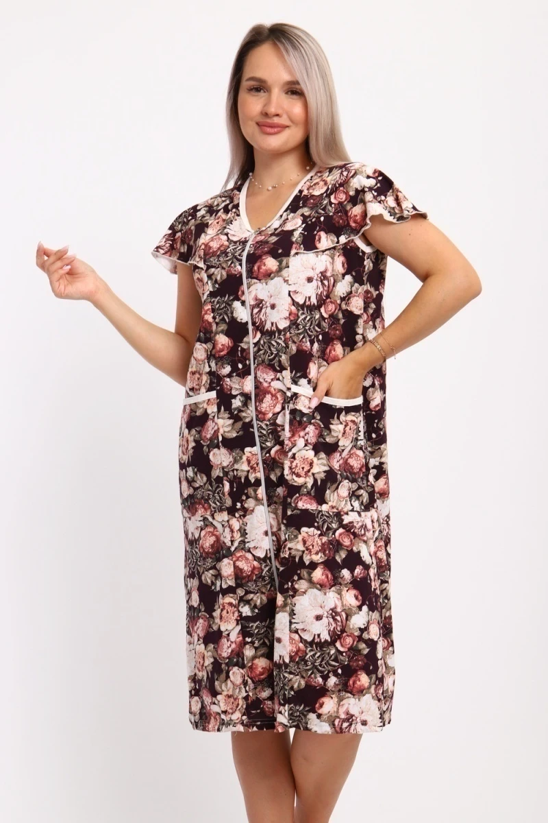 Халат 273 (коричневый)