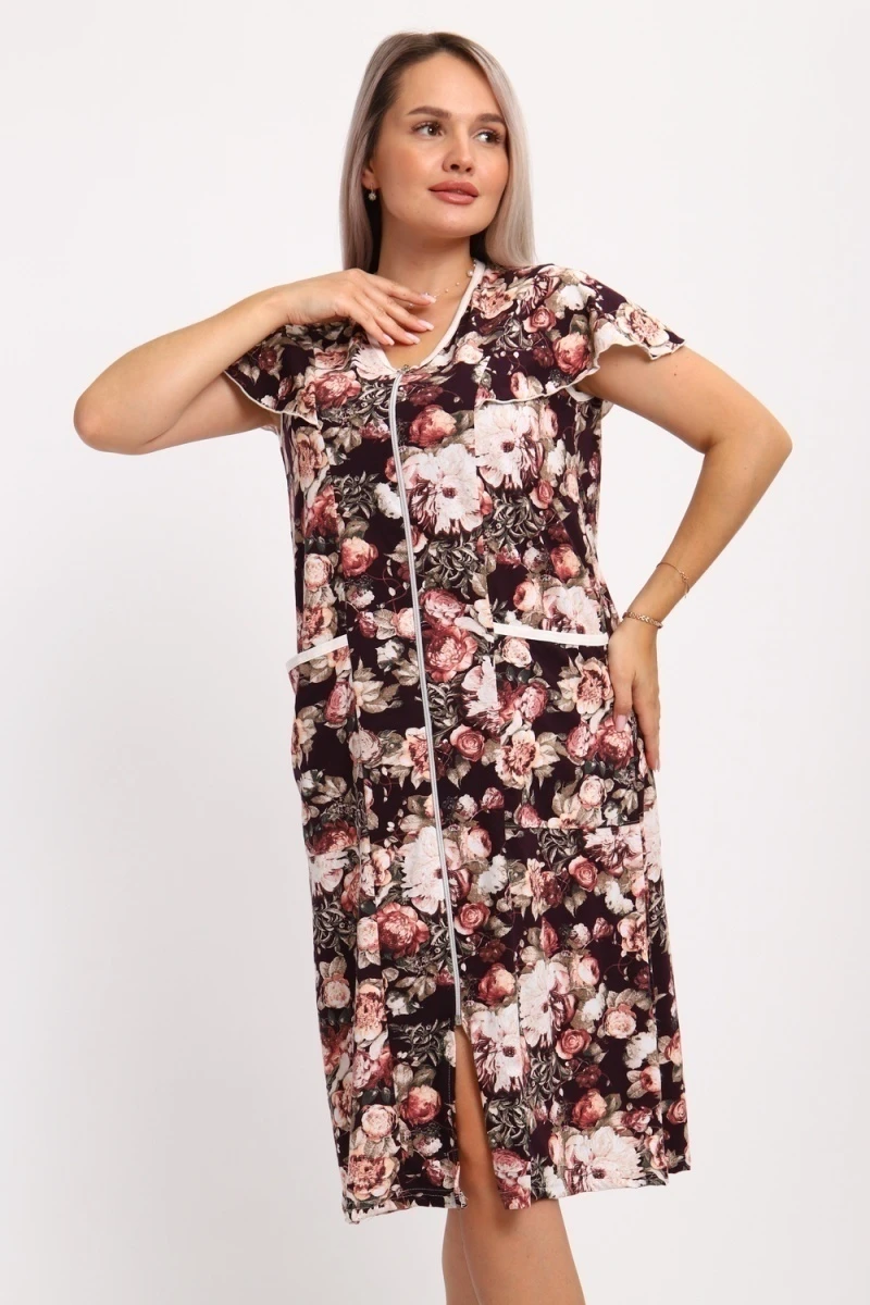 Халат 273 (коричневый)