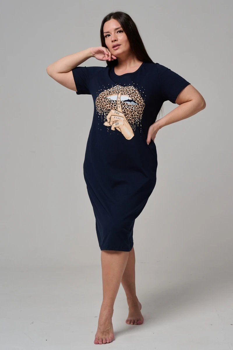 Туника 8508 (темно-синий)