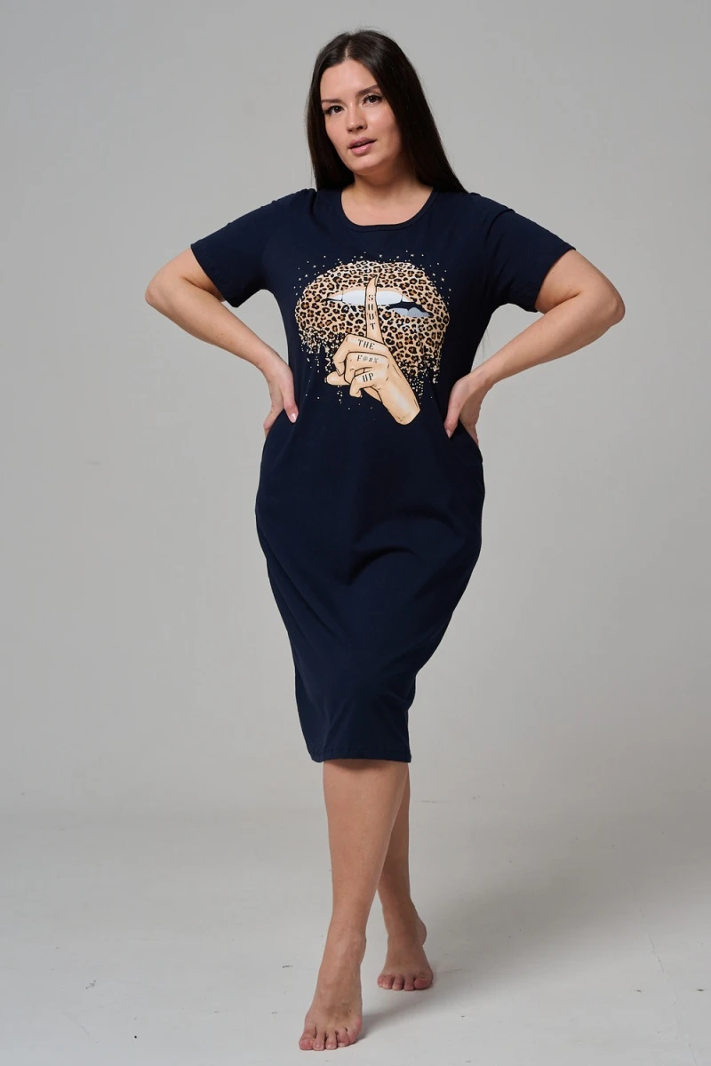 Туника 8508 (темно-синий)