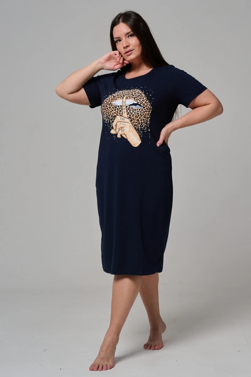 Туника 8508 (темно-синий)