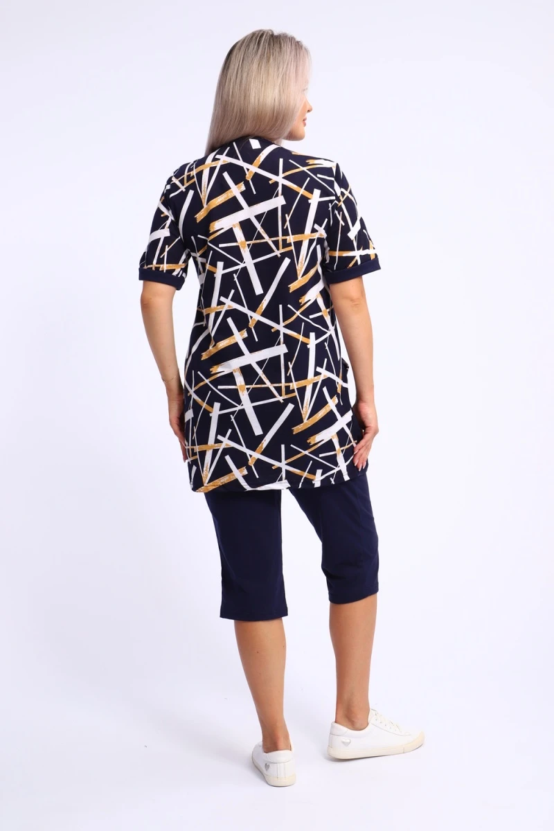 Костюм с бриджами 260 (темно-синий)