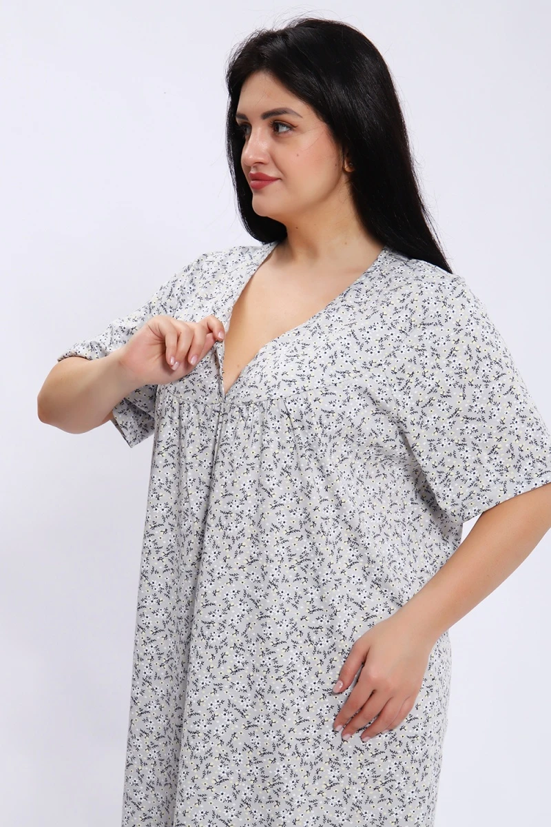 Сорочка 88126 (серый)