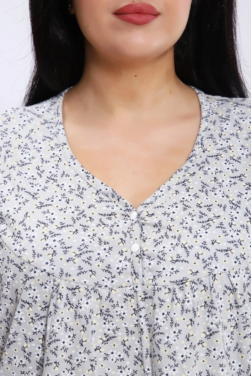 Сорочка 88126 (серый)