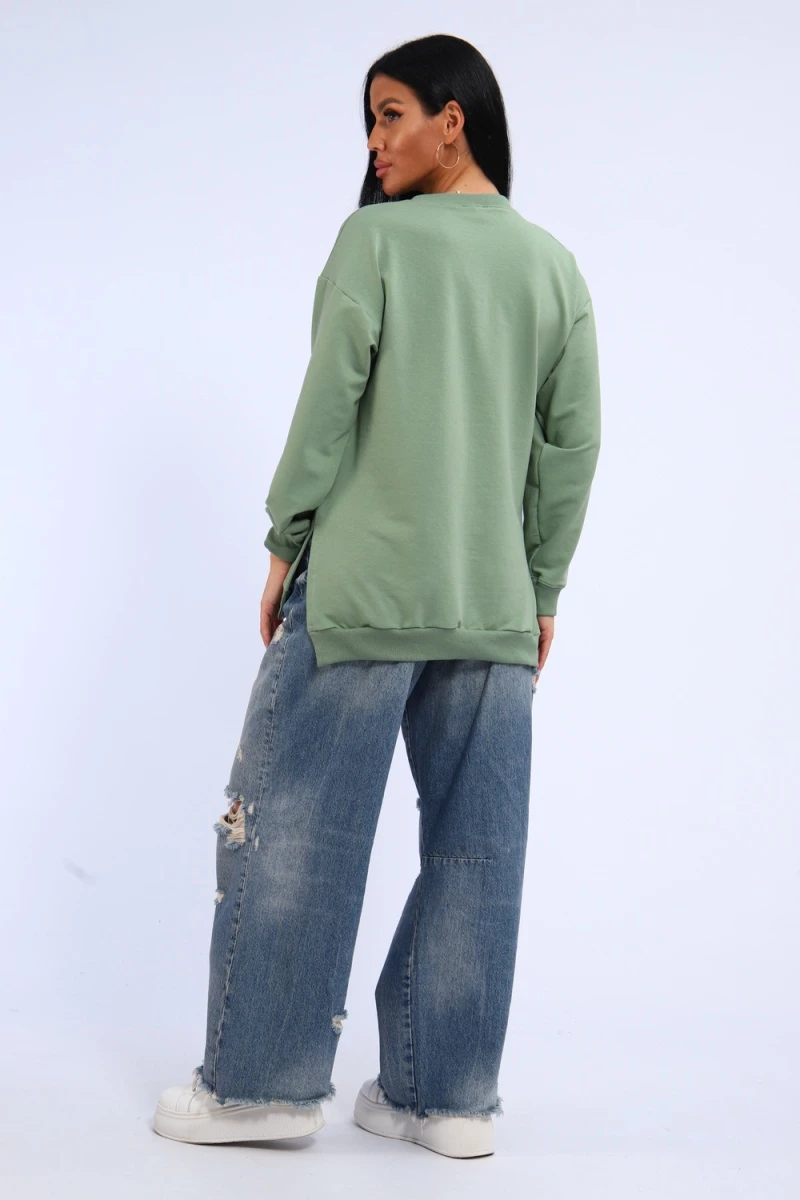 Свитшот 303 (светло-зеленый)