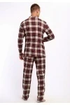 Пижама с брюками 802 Оливер (бордовый)