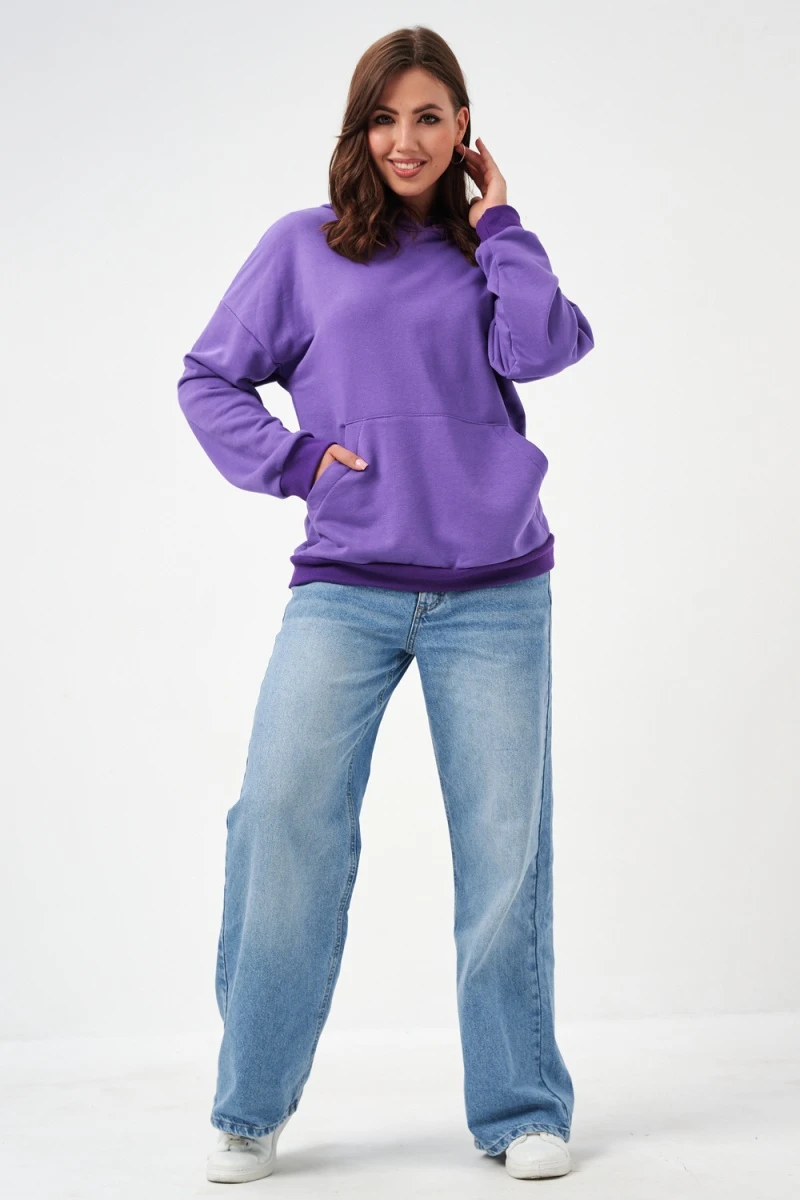 Толстовка 52717 (сиреневый)