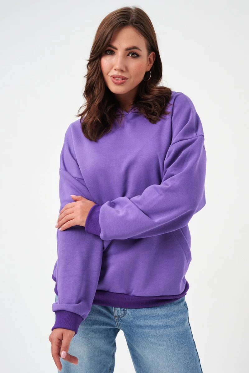 Толстовка 52717 (сиреневый)