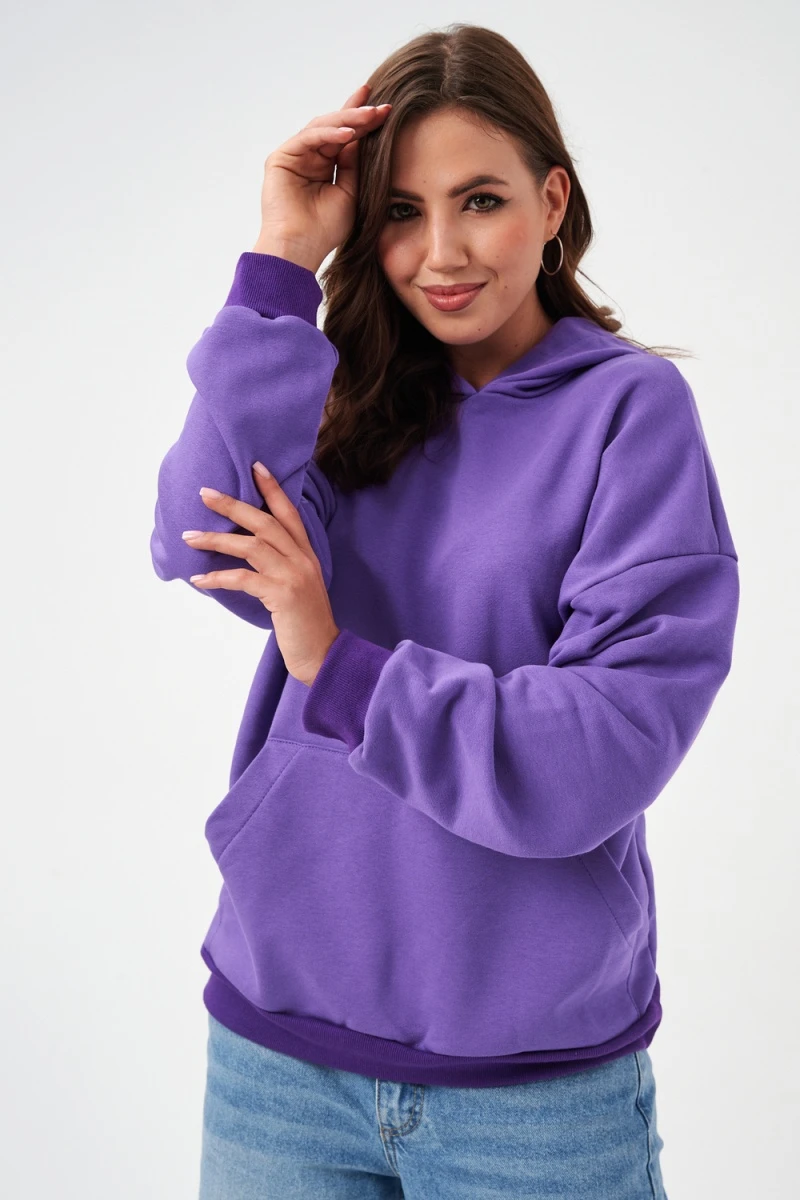 Толстовка 52717 (сиреневый)