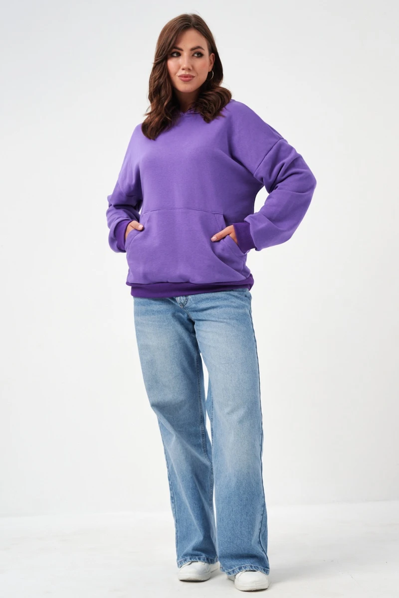 Толстовка 52717 (сиреневый)