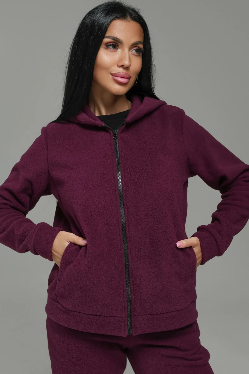 Костюм с брюками 74718 (бордовый)