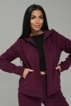 Костюм с брюками 74718 (бордовый)