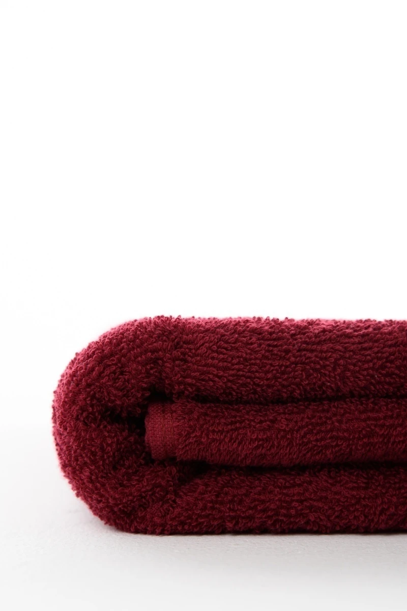Полотенце Софатекс 70 * 140 для ванной и бани bs (бордовый)