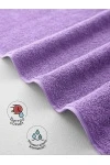 Полотенце Софатекс 70 * 140 для ванной и бани bs (сирень)