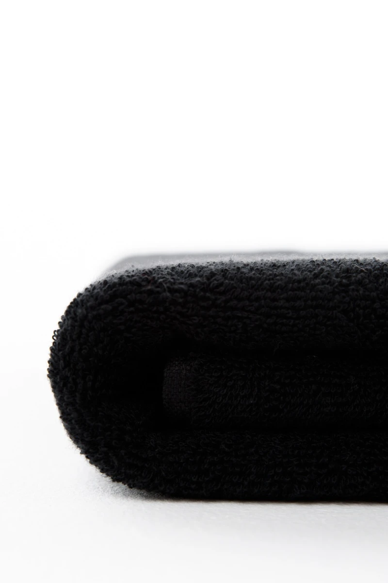 Полотенце Софатекс 70 * 140 для ванной и бани bs (черный)