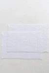 Полотенце Софатекс 50 * 70 коврик ножки 2шт (белый)