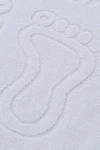 Полотенце Софатекс 50 * 70 коврик ножки 2шт (белый)