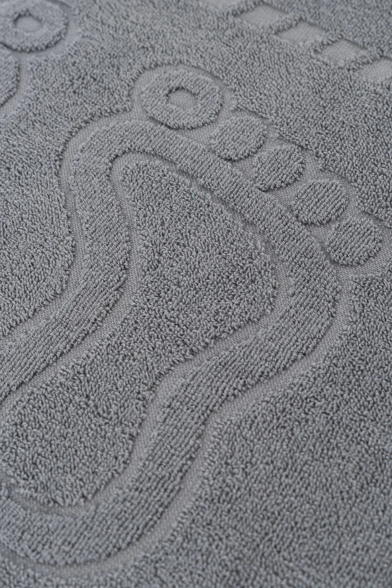 Полотенце Софатекс 50 * 70 коврик ножки 2шт (серый)