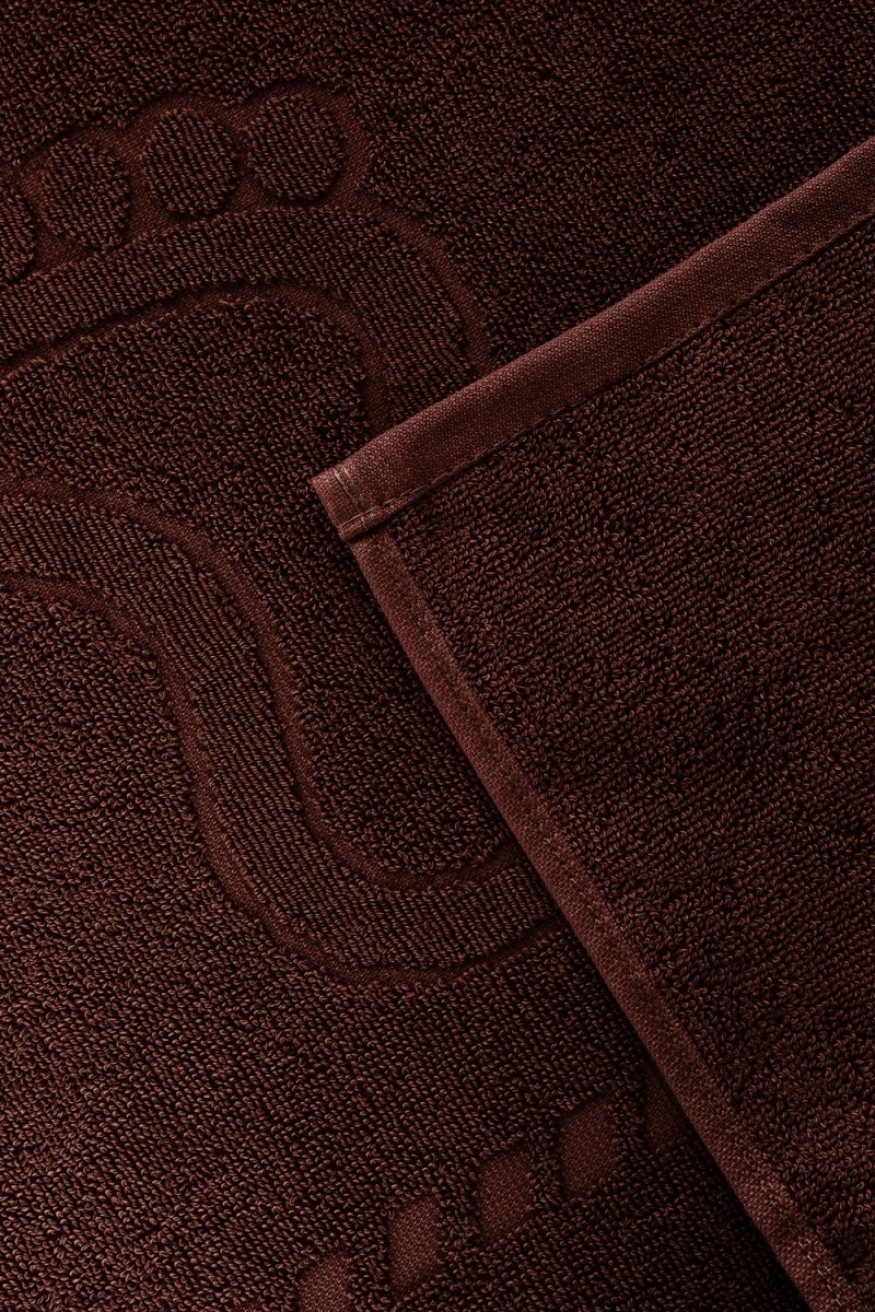 Полотенце Софатекс 50 * 70 коврик ножки 2шт (шоколад)