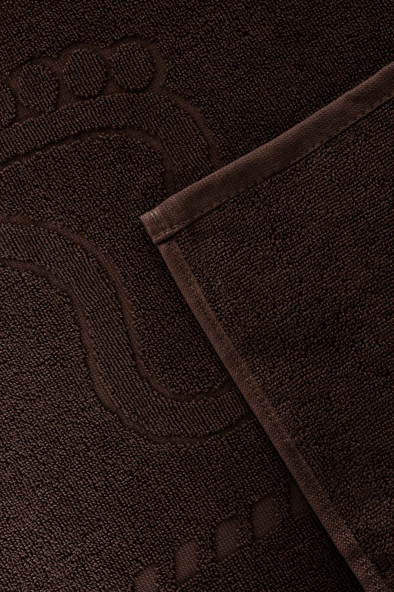 Полотенце Софатекс 50 * 70 коврик ножки 2шт (молочный шоколад)