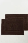 Полотенце Софатекс 50 * 70 коврик ножки 2шт (молочный шоколад)