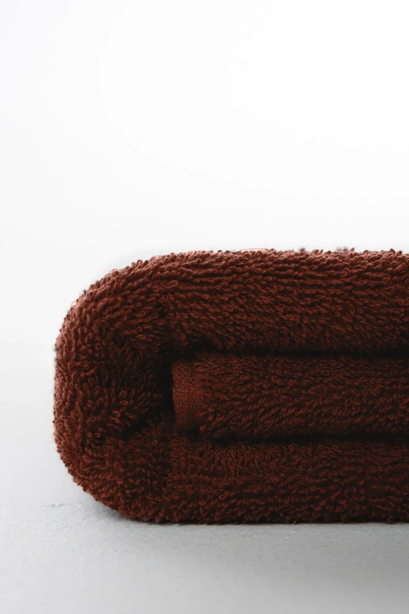 Полотенце Софатекс 70 * 140 для ванной и бани bs (шоколад)